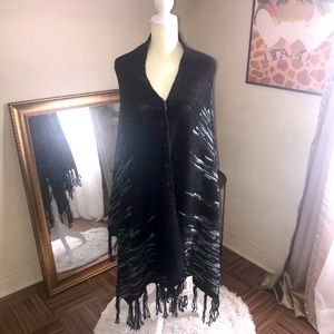 LuLaRoe Mimi Knit Shawl Cardigan Wrap Throw